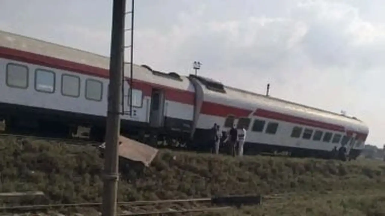 عدم تسجيل إصابات أو وفيات في حادث قطار كفر الزيات بمصر